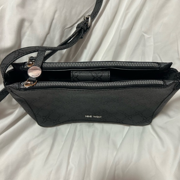 Nine West Grey Crossbody Bag - Picture 3 of 5